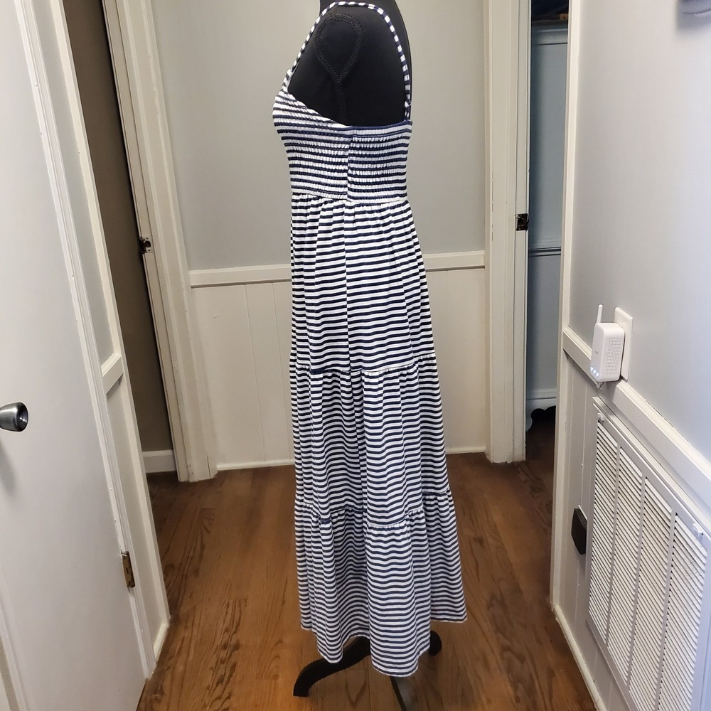 Cat & Jack Girl's Tiered Maxi Sun Dress XL (14/16) Spaghetti Straps Smocked - Picture 2 of 10